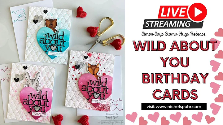 Friday YouTube LIVE | Simon Says Stamp Hugs Release