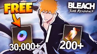 How To Get 200 Free Limited Pulls - Best Ways To Get Jades For Summons Bleach Soul Resonance