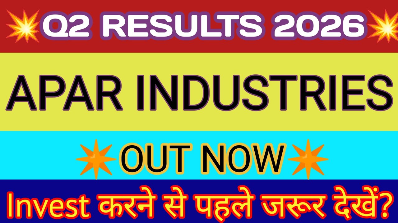 Apar Industries Q2 Results 2025 🔴 Apar Industries Results 🔴 Apar Industries Share Latest News