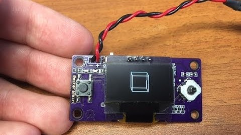 Sensor Board - Accelerometer + 3D Cube