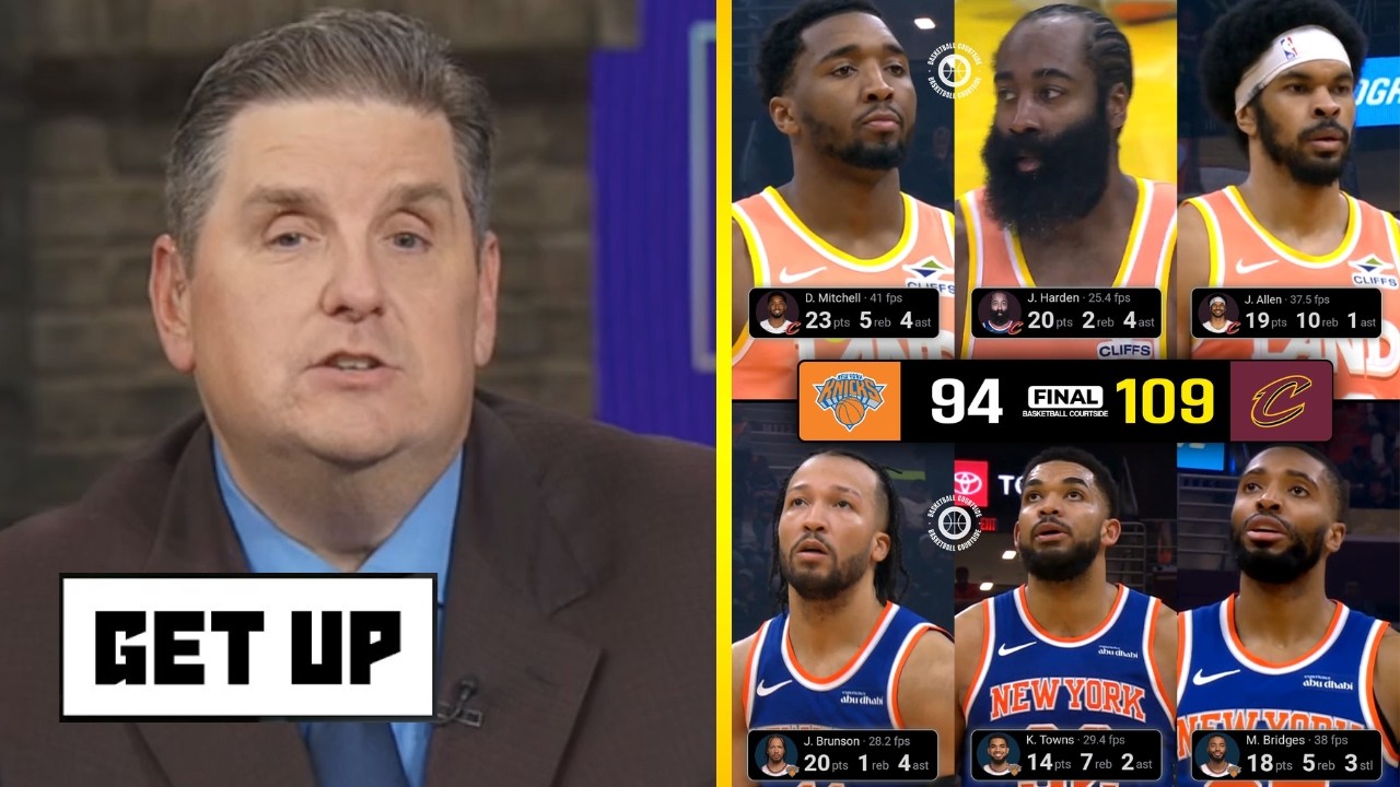GET UP | James Harden + Donovan Mitchell = Win East! - Windhorst on Cavaliers beat Knicks 109-94