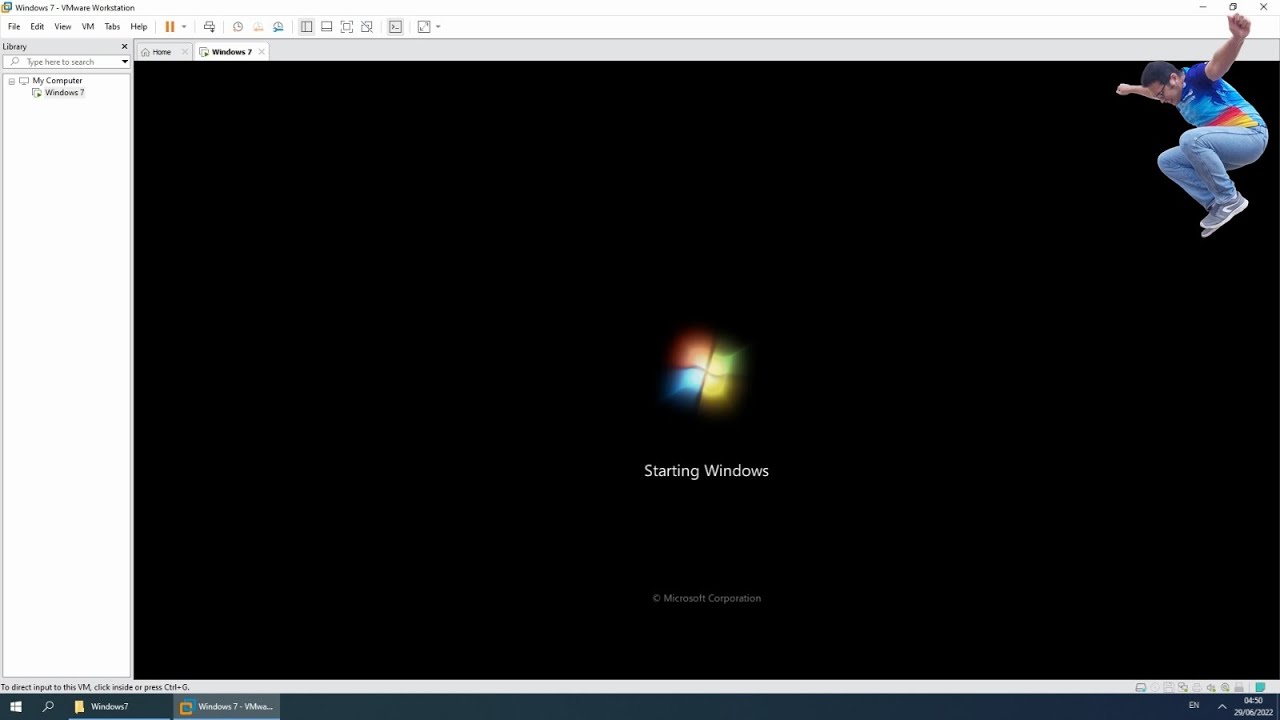 How to install Windows 7 on VMware Workstation 16 - YouTube