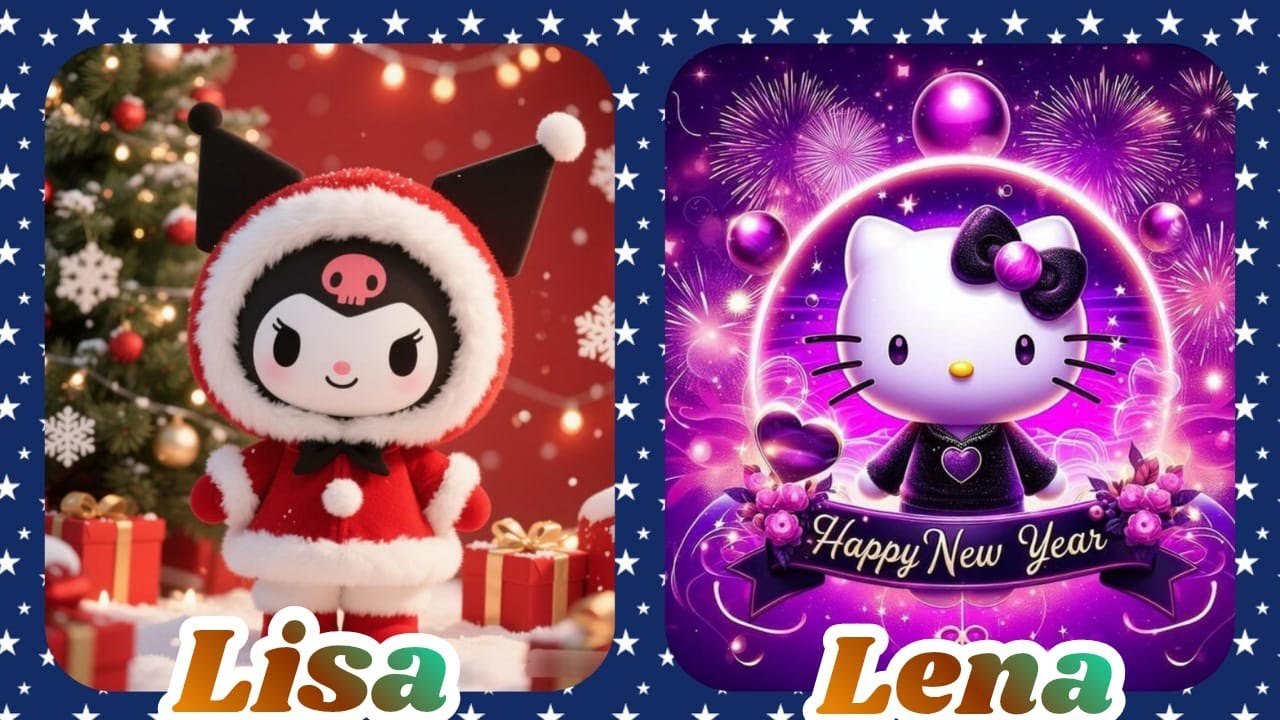 Happy new year 2026 |Lisa or lena sanrio edition |happy new year