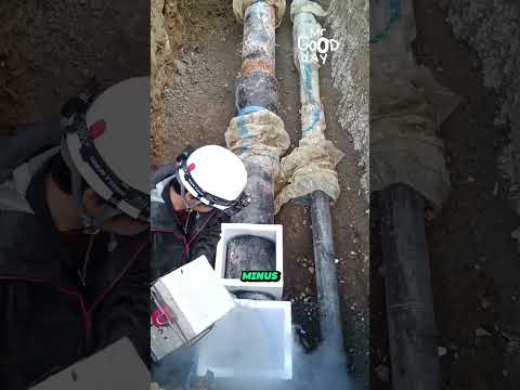 The Frozen Secret to Pipe Repair #shorts
