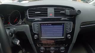 How to Change Clock Time Source in Volkswagen Golf VII ( 2012 - 2020 )