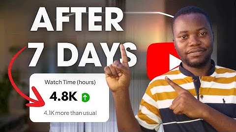 Het is nu eenvoudig om 4000 kijkuren op YouTube te krijgen - doe dit elke dag