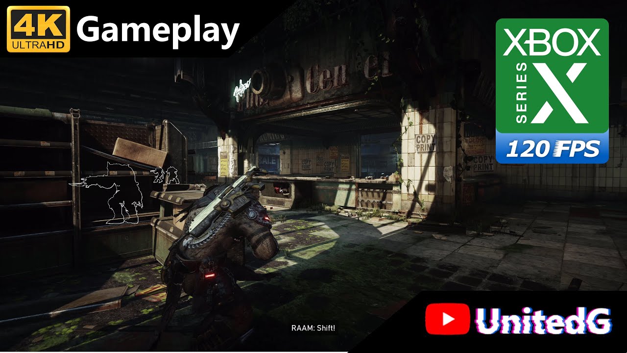 Gears 5 - Xbox One X Multiplayer Gameplay 4K 