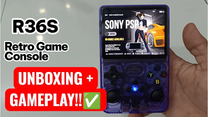 R36S Game Console Gameplay Test & Unboxing |Using ArkOS 2.0 | Full Review + Performance Test