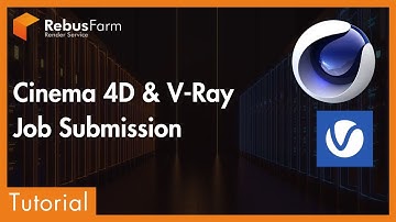 Render Job Submission with V-Ray 5 in Cinema 4D | RebusFarm Tutorial