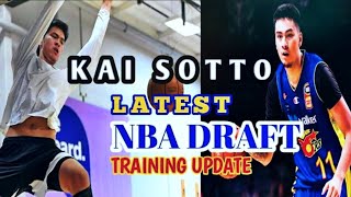 TRENDING: KAI SOTTO Latest NBA Draft Training Updates! Kai Sotto latest private workout!