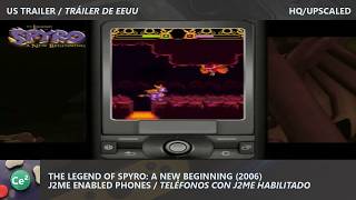 The Legend of Spyro: A New Beginning | J2ME | 2006 | Video Game US Trailer | HQ/Upscaled