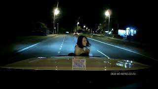 Insurance Fraud / Carjacking attempt caught on dashcam - Browns Plains QLD screenshot 2