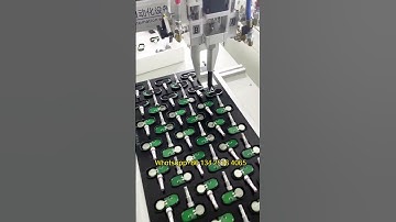 Tire pressure sensor glue epoxy potting and filling machine