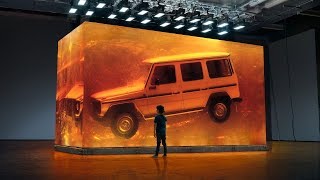 Mercedes-Benz G-Class in the amber cube: Making of