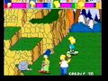 The Simpsons playthrough Konami 4-players arcade game -Not MAME-