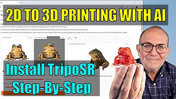 How to Install TripoSR for 2D to 3D Printing with AI – Step-by-Step Guide