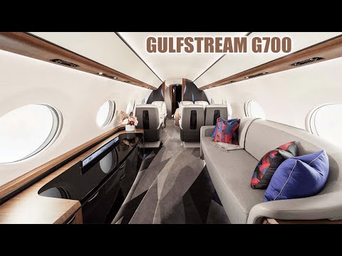 Inside Gulfstream G700 Elon Musk Private Jet