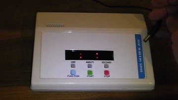 Programmable Digital Timer with Microchip Microcontroller PIC 16F886