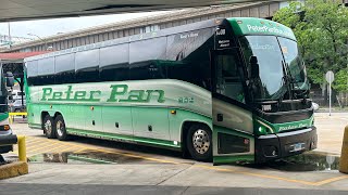 Peter Pan 2016 Motor Coach Industries J4500 #7000 Ride on CTrail Hartford Line Substitution