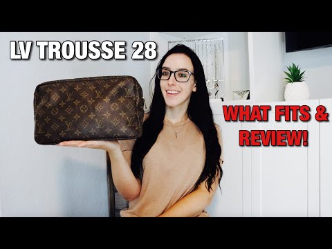 Louis Vuitton Trousse Toiletry 28 Monogram Canvas Bag