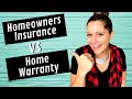 Homeowners Insurance vs Home Warranty