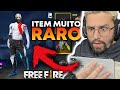 ENTREI NUMA CONTA QUE TEM OS PRIMEIROS ITENS CRIADOS NO FREE FIRE!!