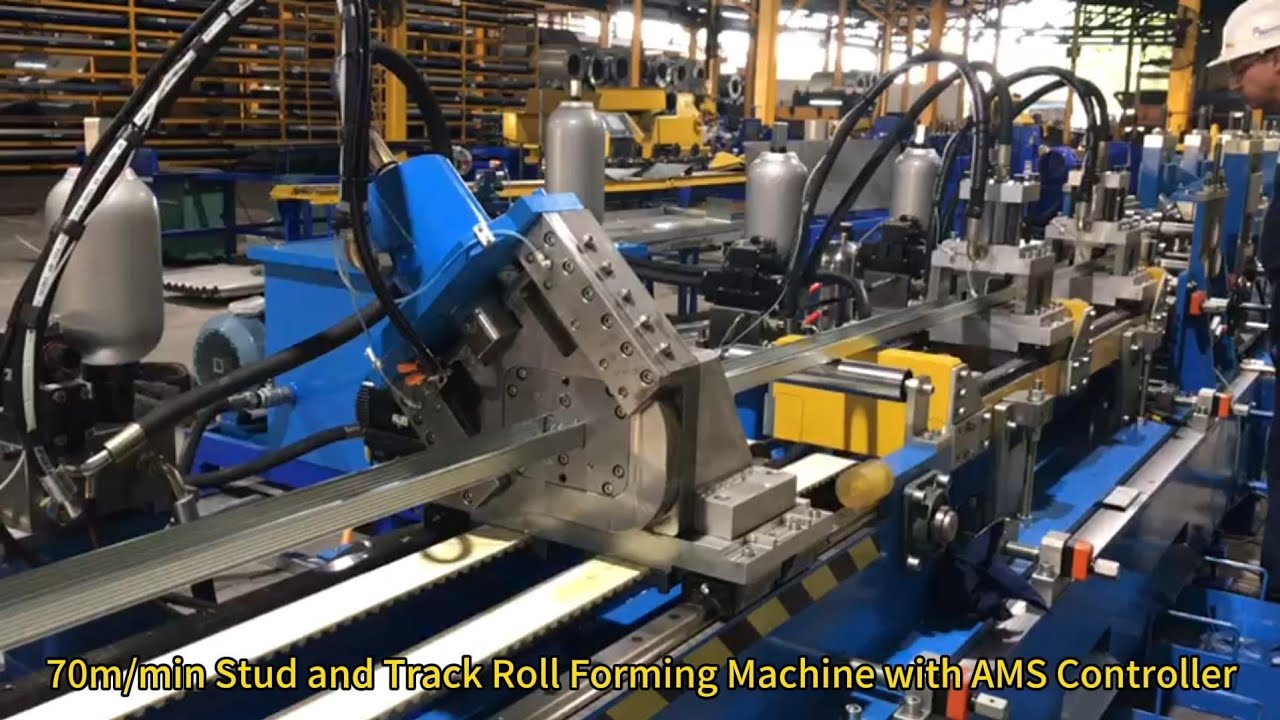 High speed stud and track forming machine with AMS controller # ...