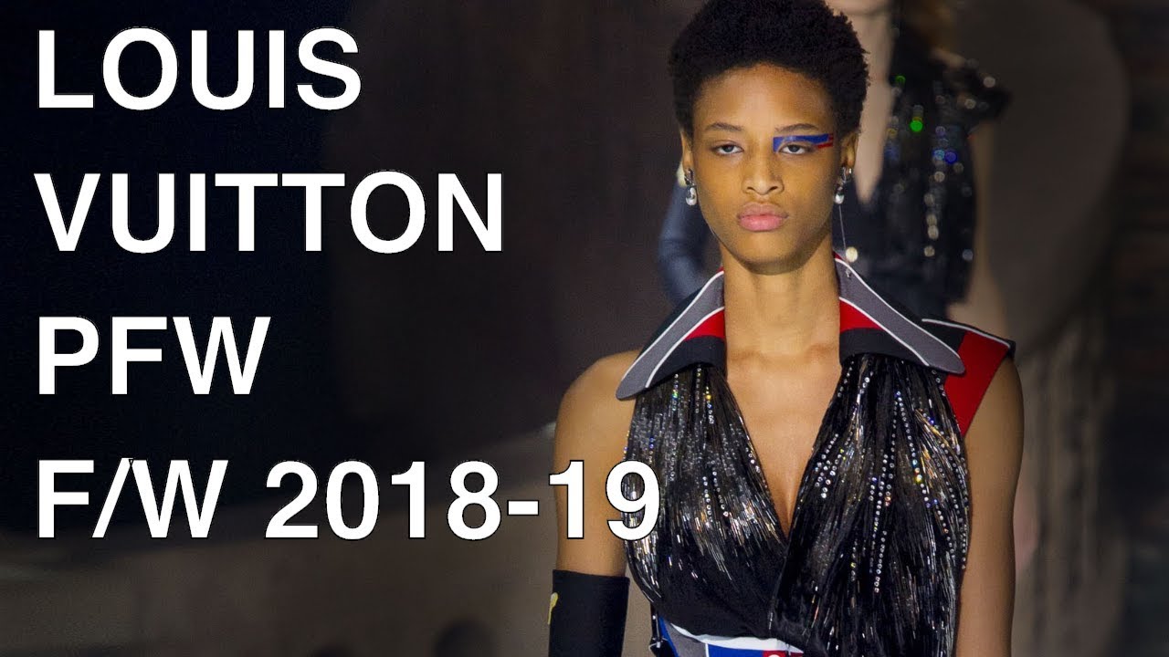 Louis Vuitton PFW Spring 2018 Model Janaye Furman