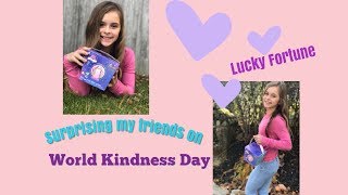 Surprising My Friends With Good Luck On World Kindness Day