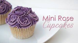 Mini Rose Cupcake - Piping Technique Tutorial