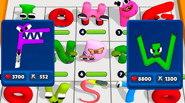 Merge Alphabet Combine + Alphabet Lore Transformed - Merge Simulator Battles