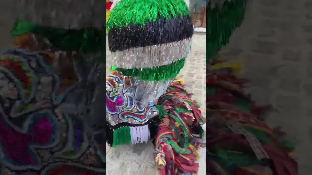 Chegada do caboclo Lyedson,maracatu pantera nova de Araçoiaba (carnaval 2026)