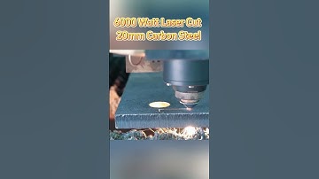 6000 Watt Laser Cut 20mm Carbon Steel，laser cutting, flame cutting, plasma cutting