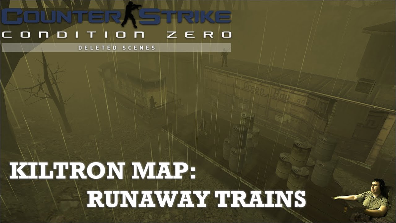 Прохождение карт Kiltron'а - Runaway trains | Counter-Strike: Condition Zero - Deleted Scenes