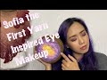 Gradient Yarn Inspired Eye Makeup - Sofia the First (Crochet x Makeup)