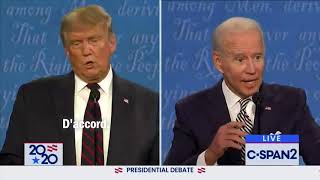 Trump / Biden : les moments forts du débat présidentiel