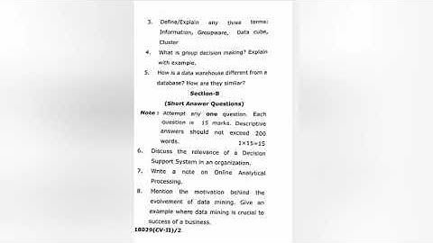 CCSU BCA 2021 Knowledge Management question paper latest|| vinay classroom