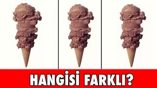 HANGİSİ FARKLI? - İnsanların %90'ı Bulamıyor