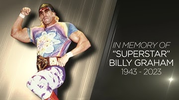 WWE pays tribute to the original “Superstar” Billy Graham