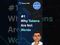 Why Tokens and Not Words? | A Concept A Day | KnowDoAI