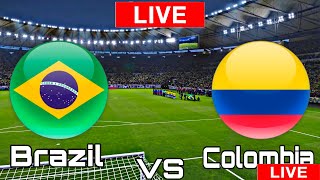 Brazil vs Colombia | Colombia vs Brazil | World Cup Qualifiers LIVE MATCH TODAY 2021