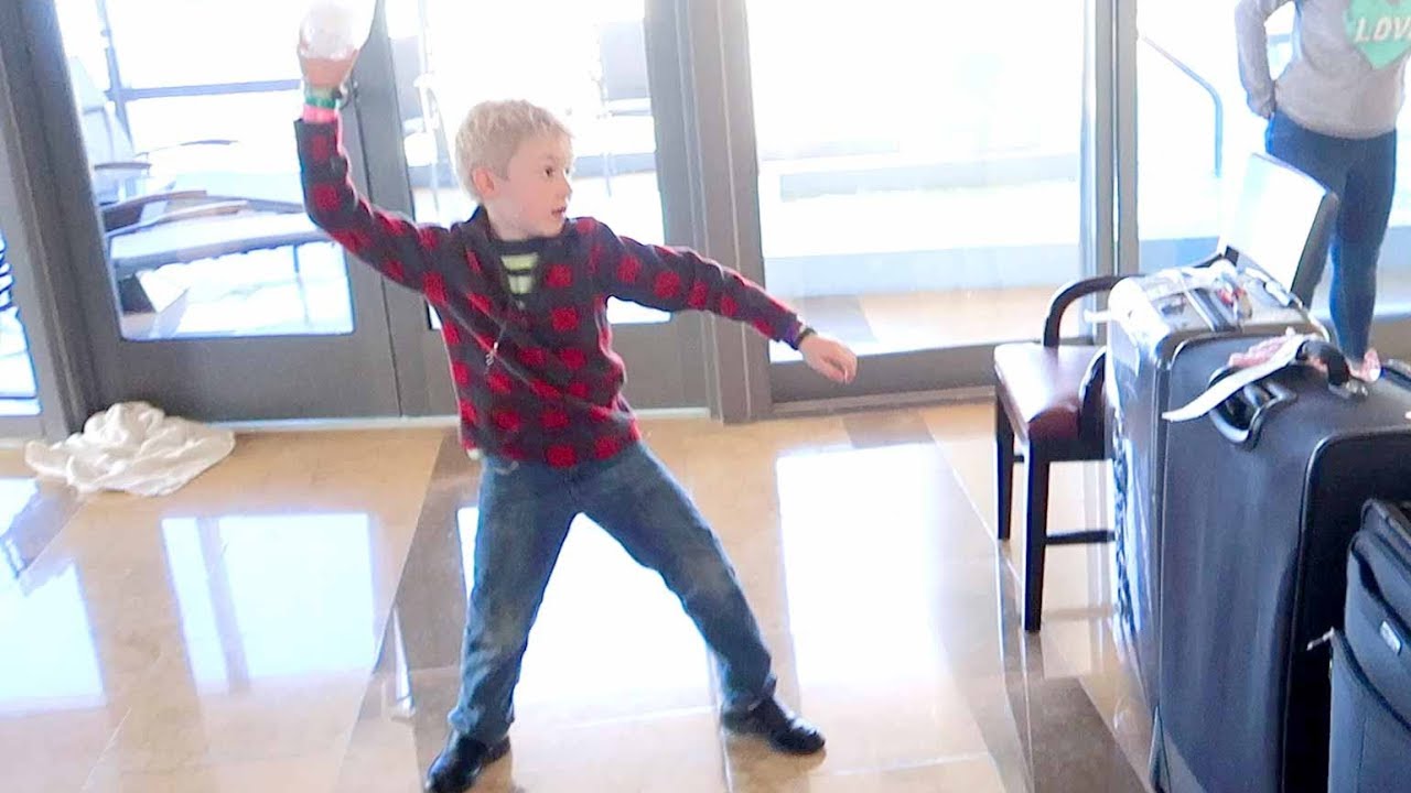 Epic Indoor Snowball Fight!