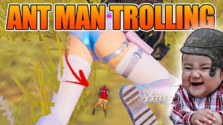 Trolling noobs with ANT-MAN Glitch in PUBG MOBILE