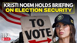 LIVE: DHS Secretary Kristi Noem Holds Press Conference on Election Security in Phoenix | Trump