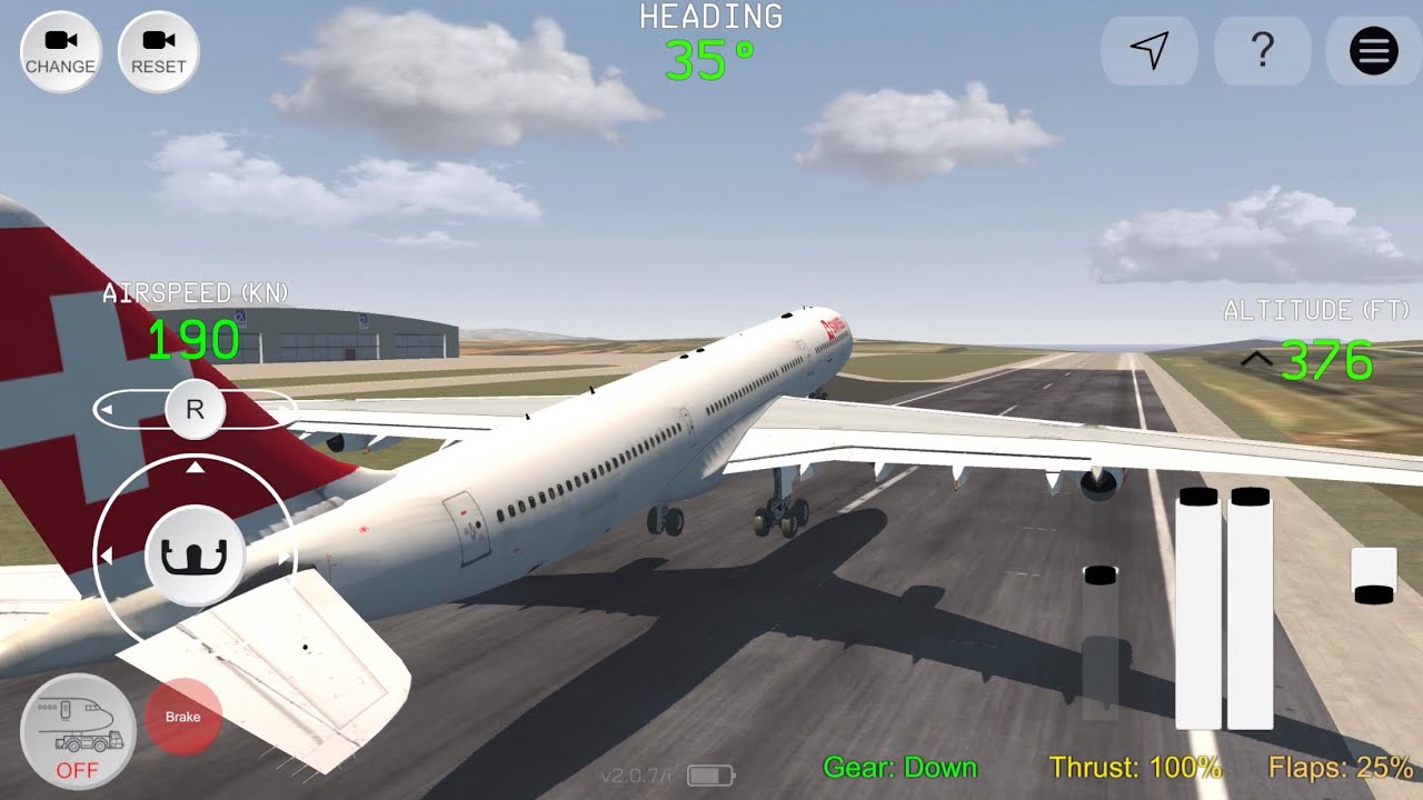 RC FS Advanced Unlock Air Swiss Filght Simulator. New Game Play by iOS ...