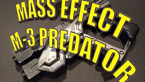 Mass Effect M-3 Predator in EVA Foam Part 2: Painting