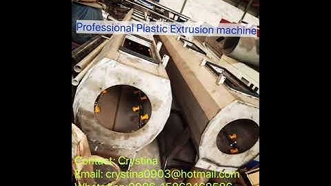 PVC pipe extruder show,plastic pipe making machine,extrusion machinery,extruder machine,pipeline