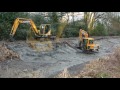 Basingstoke Canal repair - Ash Wharf to the A331 Aqueduct - 2016