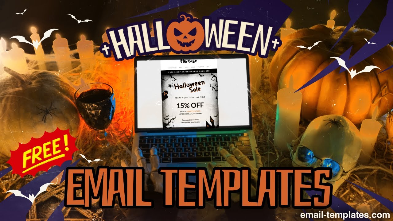 Halloween Horror VR Games Sale Email Template