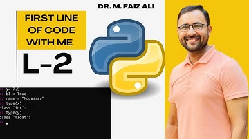 First line of code using python | (urdu/hindi)